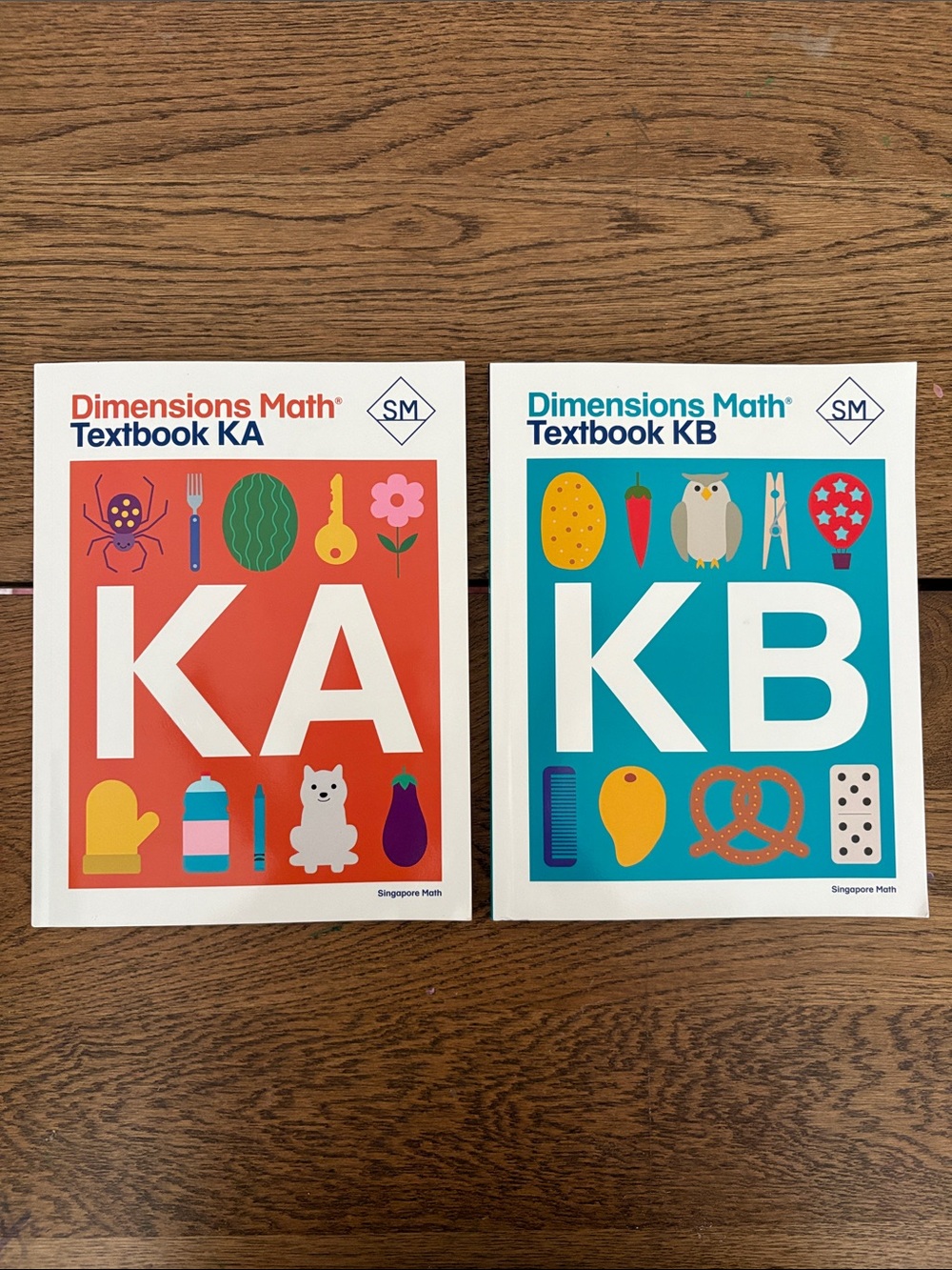 NEW Dimensions Math Textbook KA & KB Homeschool Curriculum